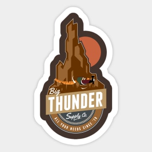 Big Thunder Supply Company Sticker